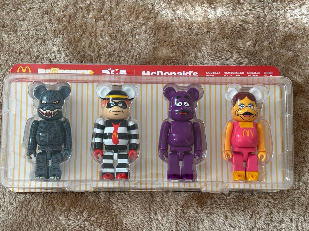 【新品未開封】マクドナルド　コラボフィギュア　ゴジラ　エヴァ