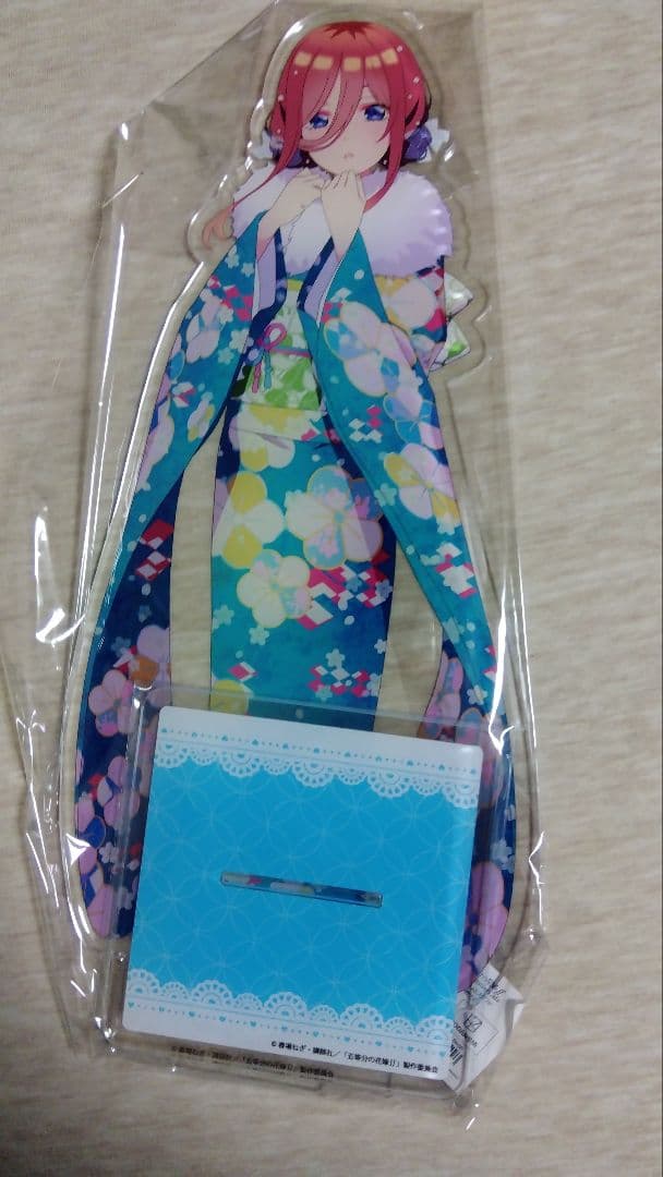 五等分の花嫁 スマイルベースカフェ 晴れ着 まとめ売り 特大アクリルスタンド