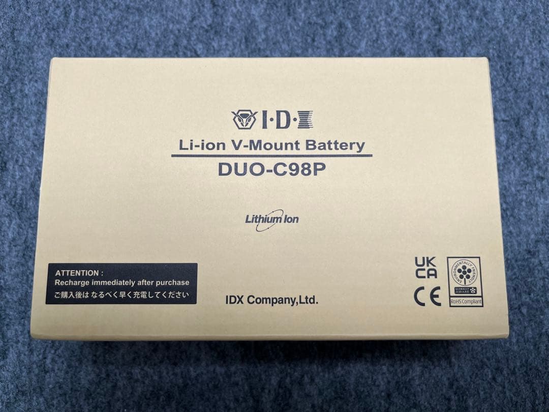 IDX DUO-C98P Vマウントリチウムイオンバッテリー(98Wh