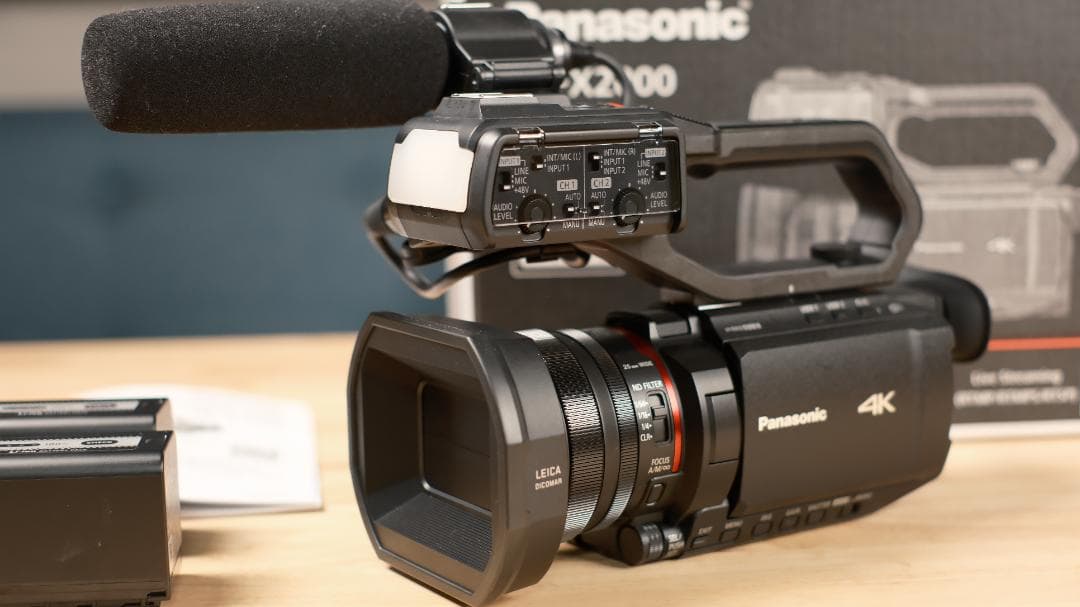 【新品級】パナソニックHC-X2000フルセット