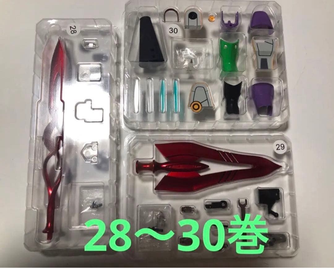 デェアゴスティーニ　エヴァンゲリオン初号機　1〜35号