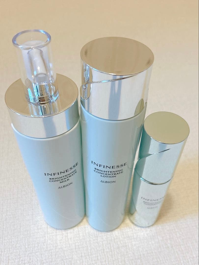 アルビオン　アンフィネス　ブライトニング　ミルク　ローションイノベーション　3点