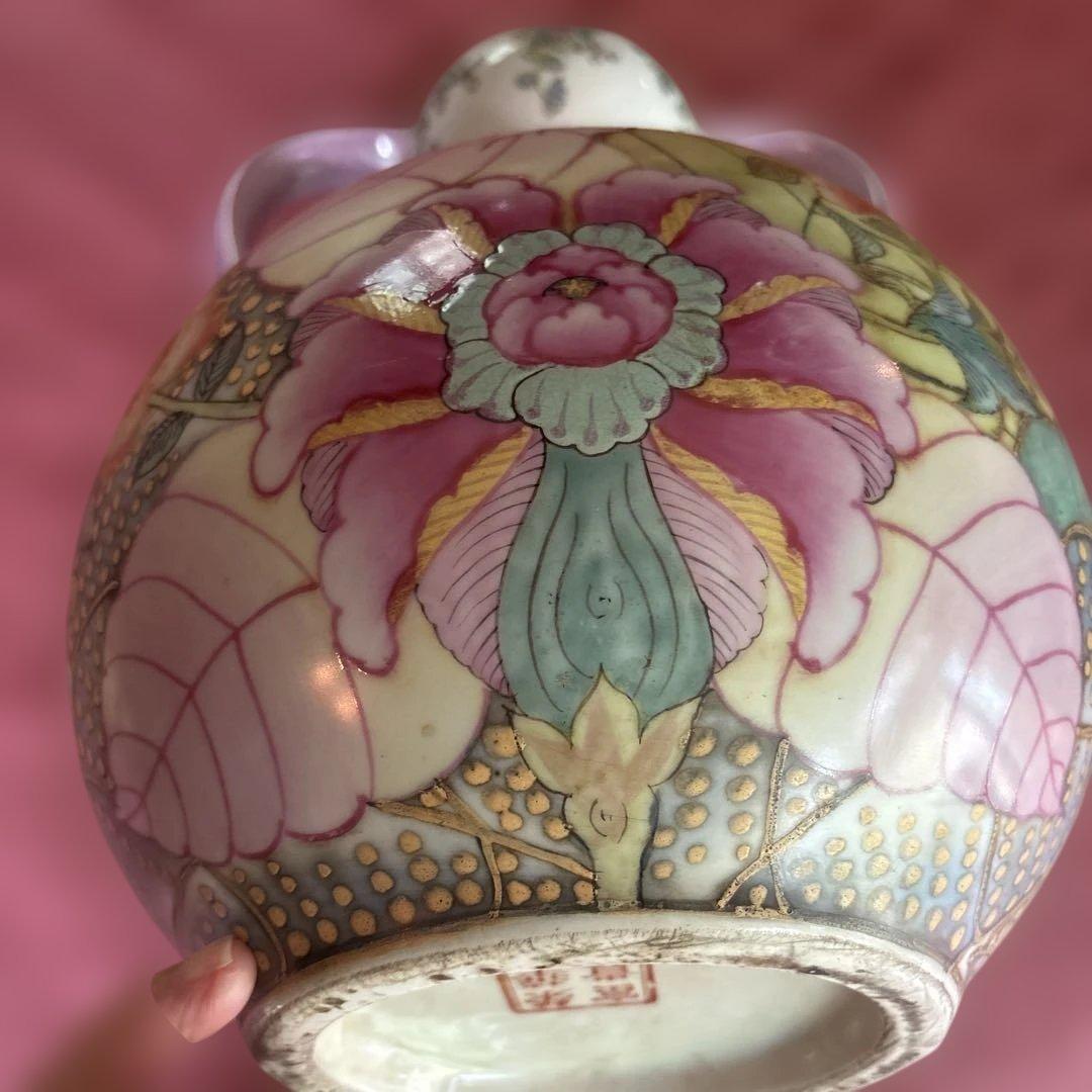 中国製　花瓶　壺