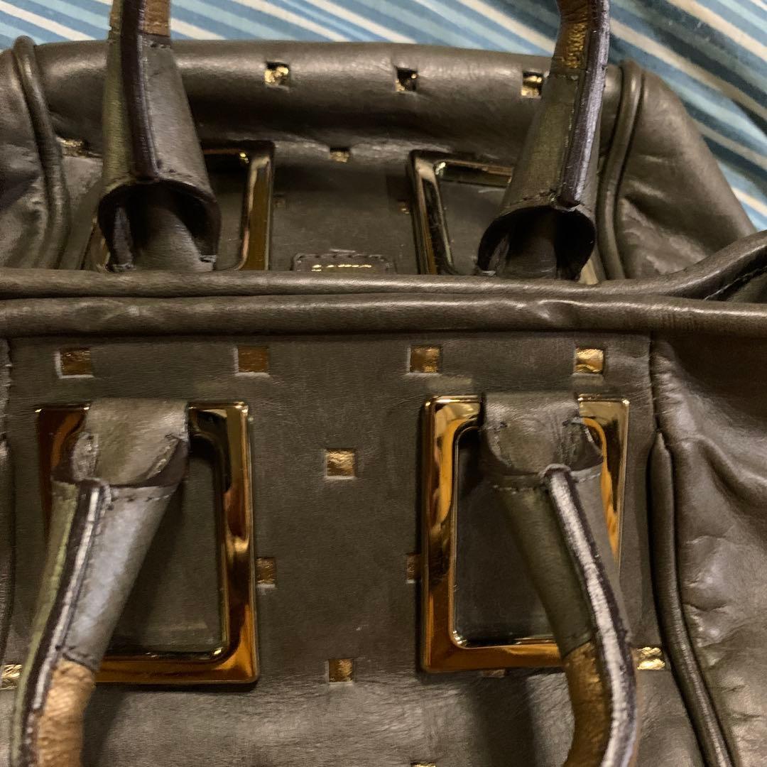 Chloe' クロエ　バッグ　ショルダーにもなります　シワ有り