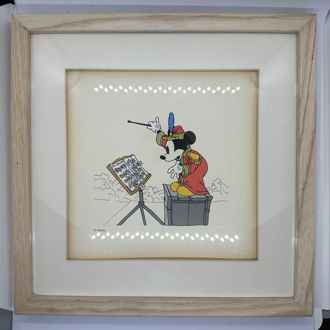 Mickey Mouse 指揮者 ミッキーの大演奏会　アート(裏面に証明書あり)
