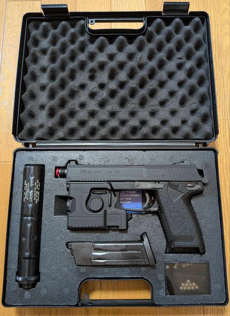 ★東京マルイ SOCOM Mk.23 ガスガン＋BB弾！＋マウントベースほか