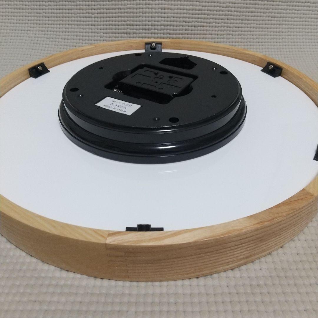 木製の針♪浮いてる数字『Oland オラント』 電波時計 インターフォルム社