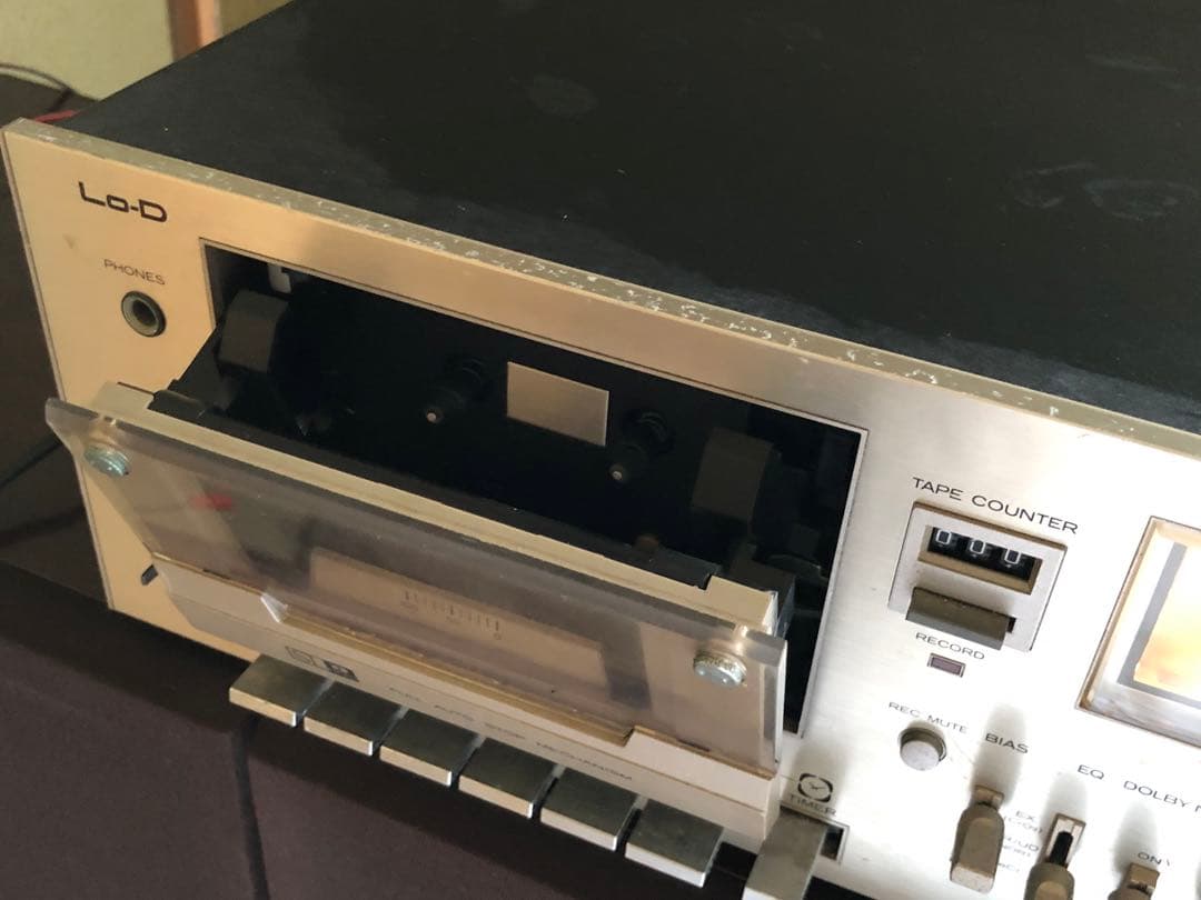 【HITACHI】Lo-D ステレオカセットデッキ D-460