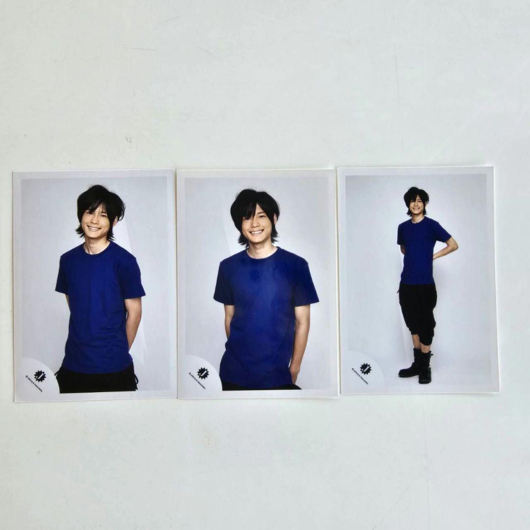 松村北斗 写真 SixTONES B.I.Shadow カラT カラーTシャツ