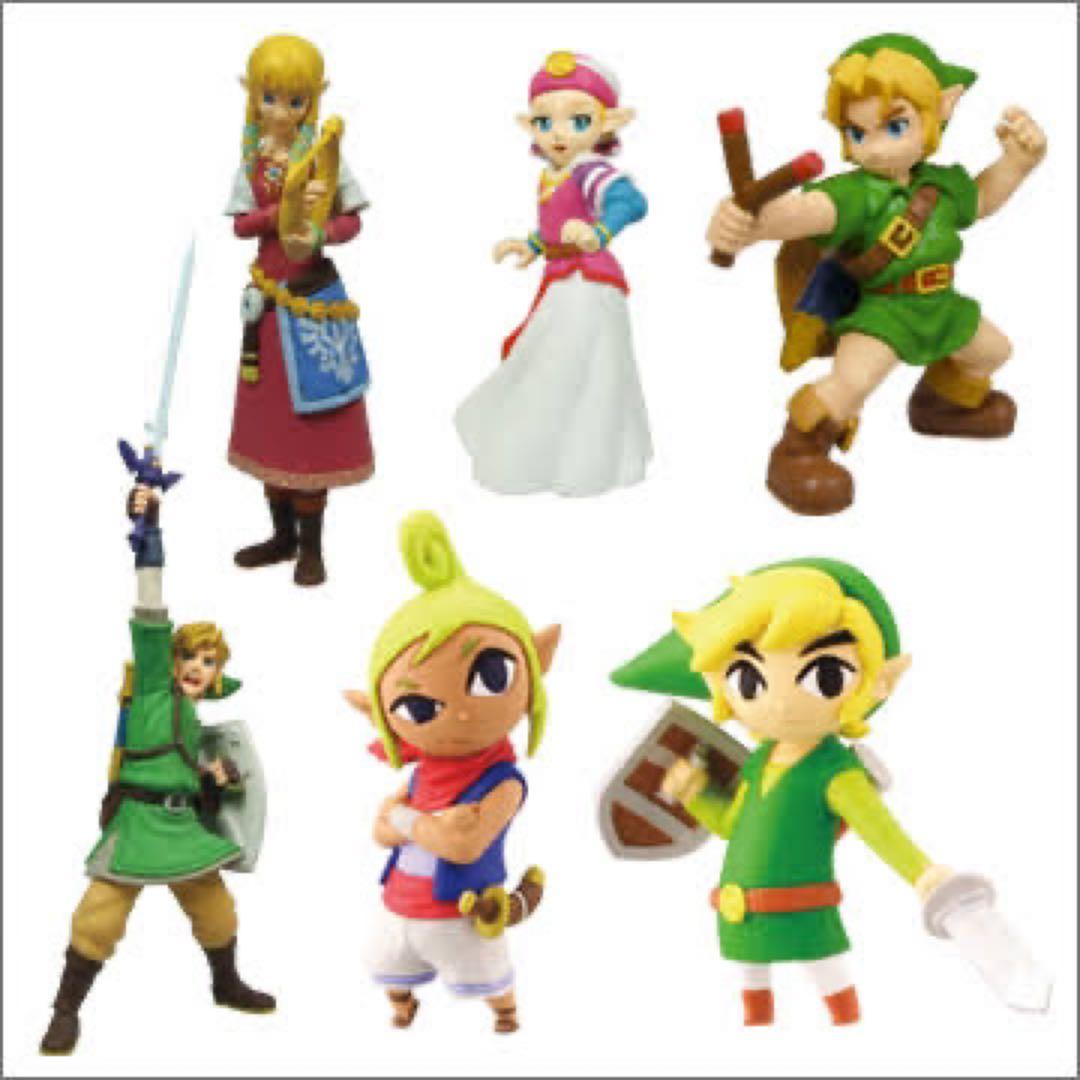 ゼルダの伝説シリーズ　フィギュアコレクション　新品未開封品　全６種コンプリート