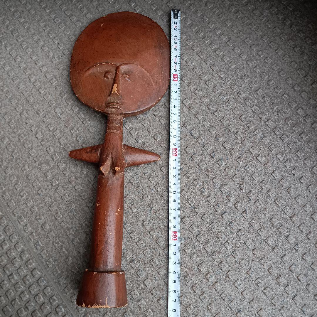AFRICAN fetish 遺物　呪物・呪具・民間信仰系彫像　木彫　宗教美術