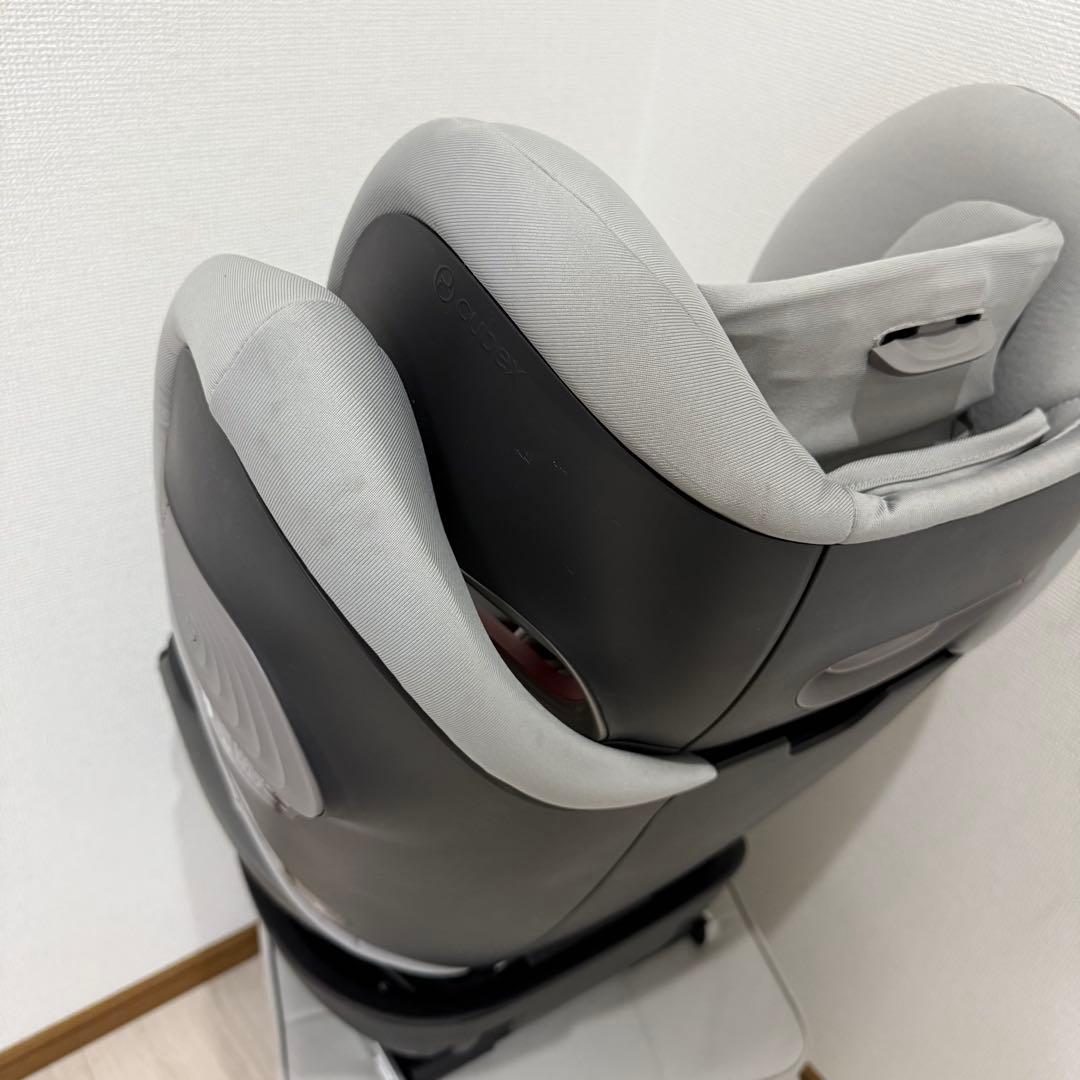 【美品】cybex サイベックス パラスSフィックス マンハッタングレー