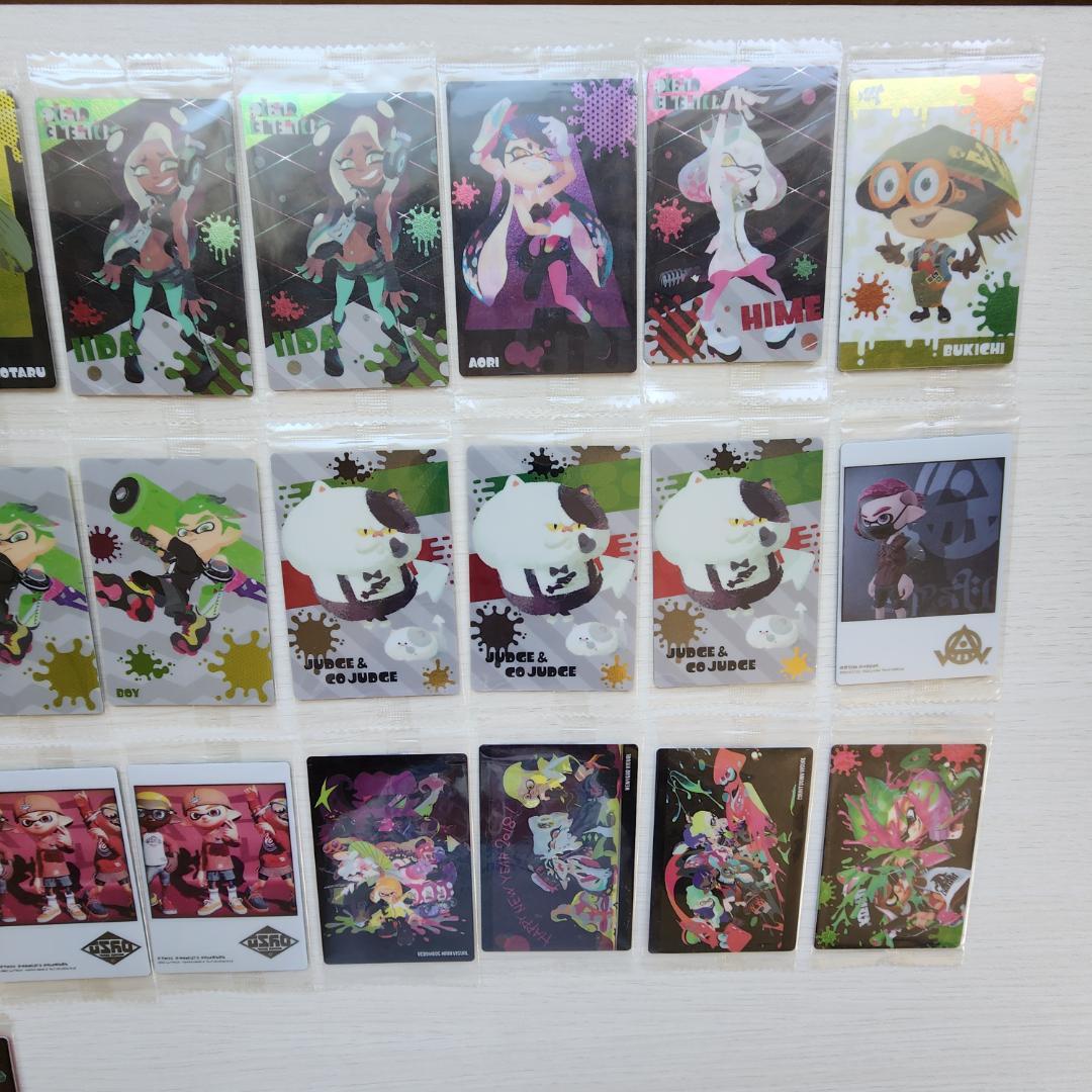 スプラトゥーン ウエハース 未開封 カード 34枚セット