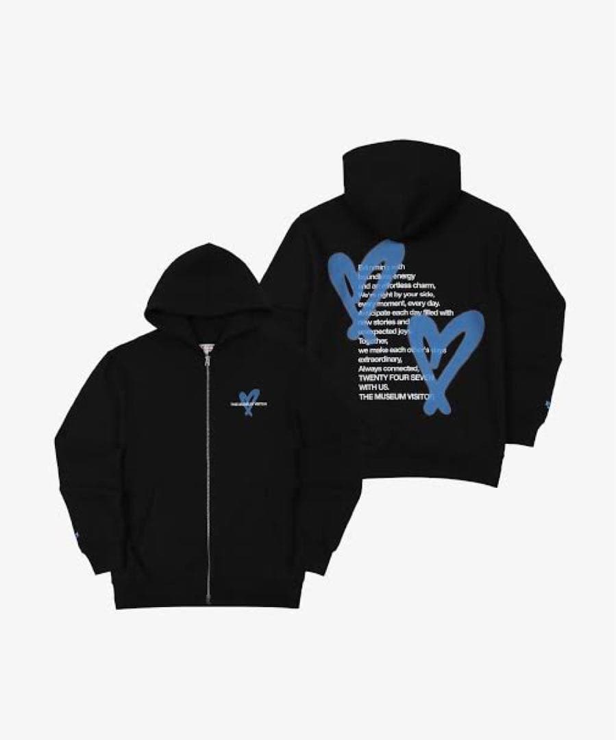TWS 限定販売　パーカー　ブラック　美品