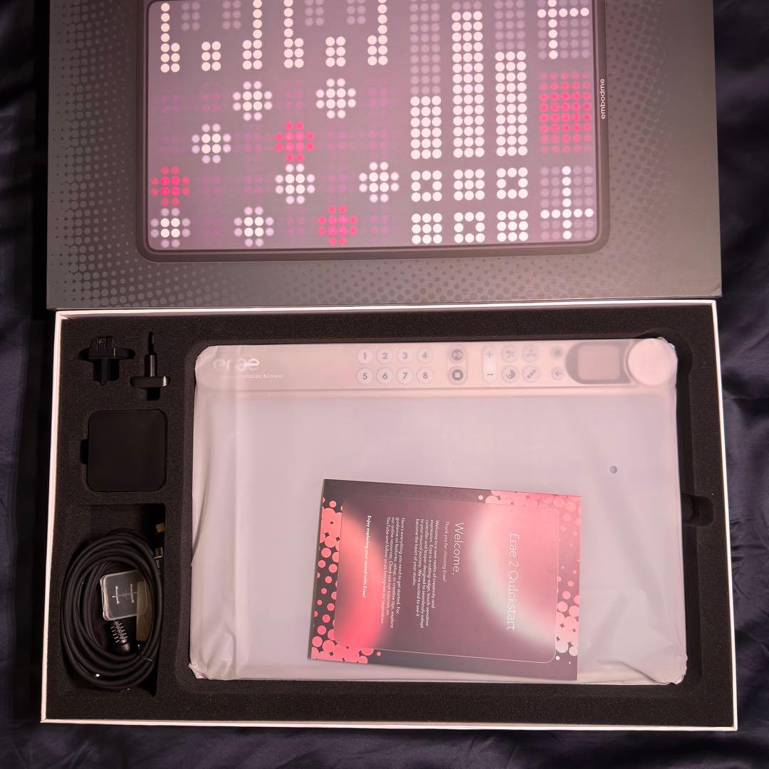 embodme erae2 パッド型MIDIコントローラー MPE対応