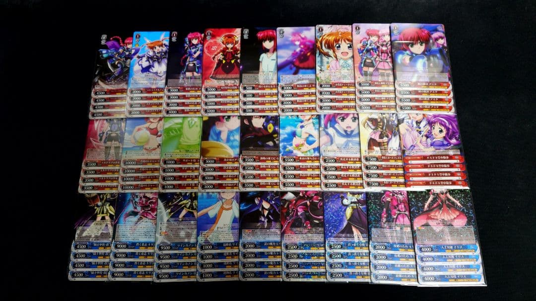 ヴァイスシュヴァルツ　魔法少女リリカルなのは　まとめ売り　セット売り