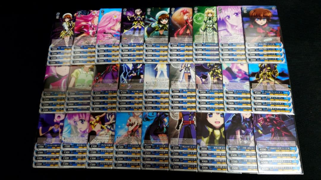 ヴァイスシュヴァルツ　魔法少女リリカルなのは　まとめ売り　セット売り