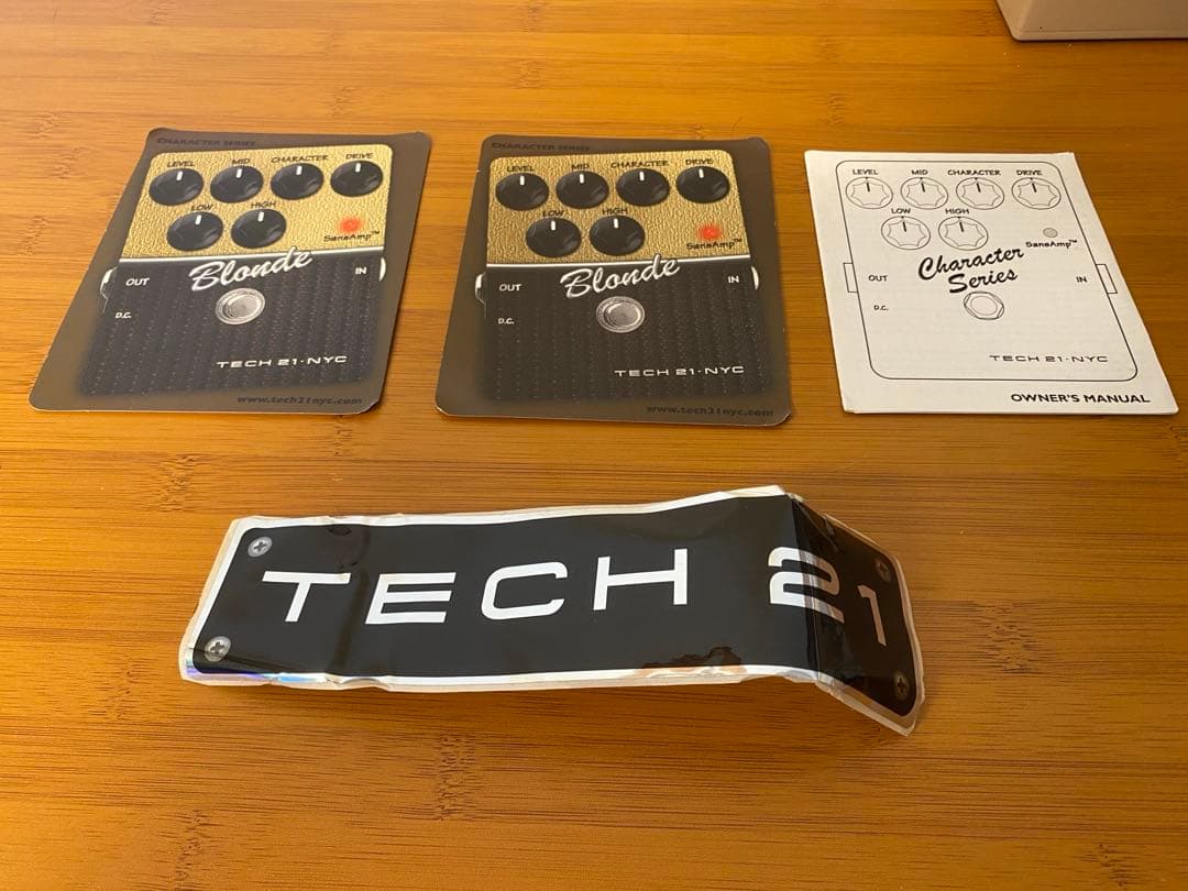 TECH 21 Blonde ギターエフェクター