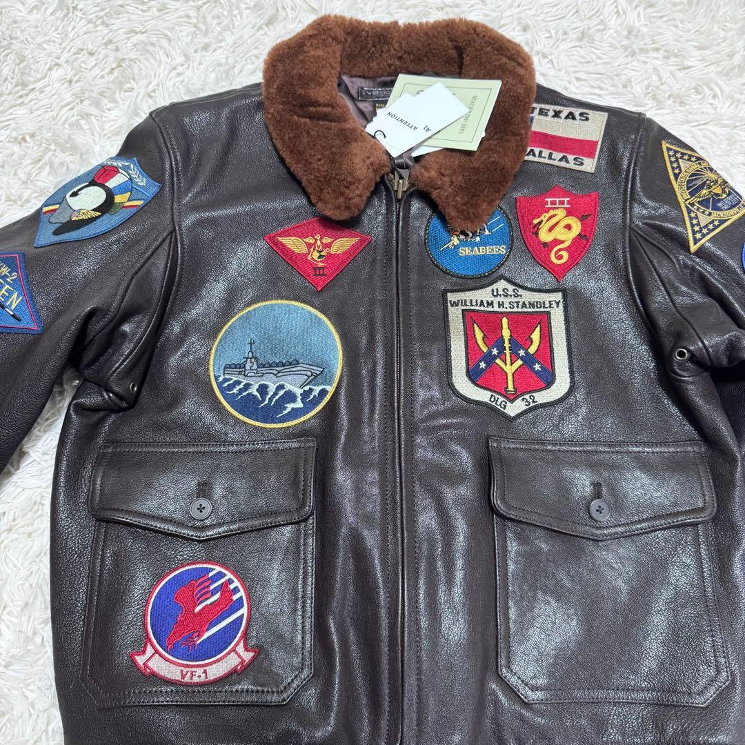 レア 新品 未使用 トップガン G-1 日本国旗モデル AVIREX ジャケット