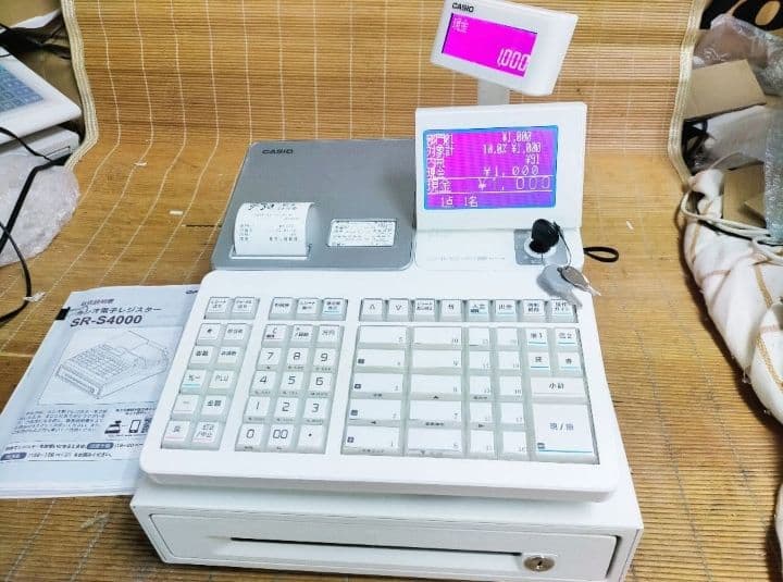 カシオレジスターSR-S4000　147258