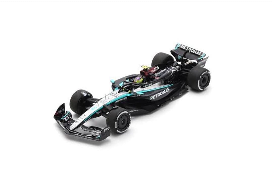 spark 1/18 メルセデスAMGF1 バーレーンGP2024 ハミルトン