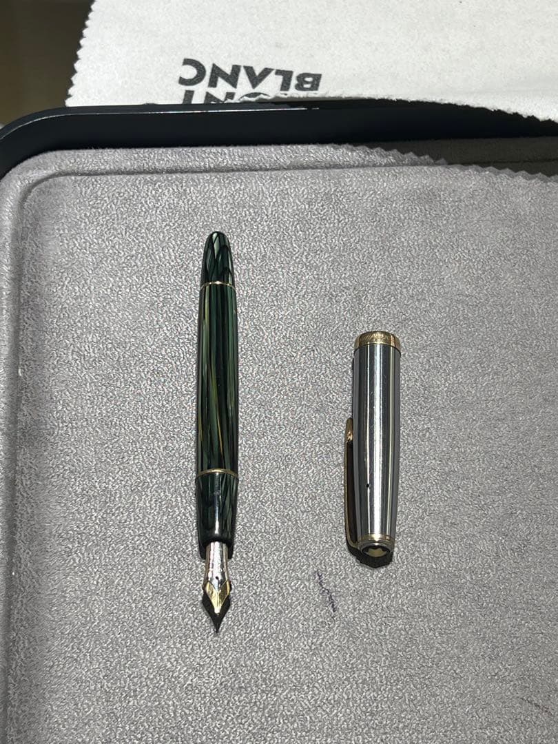超希少 モンブラン マスターピース 644N 万年筆ペン先14C/585 可動品