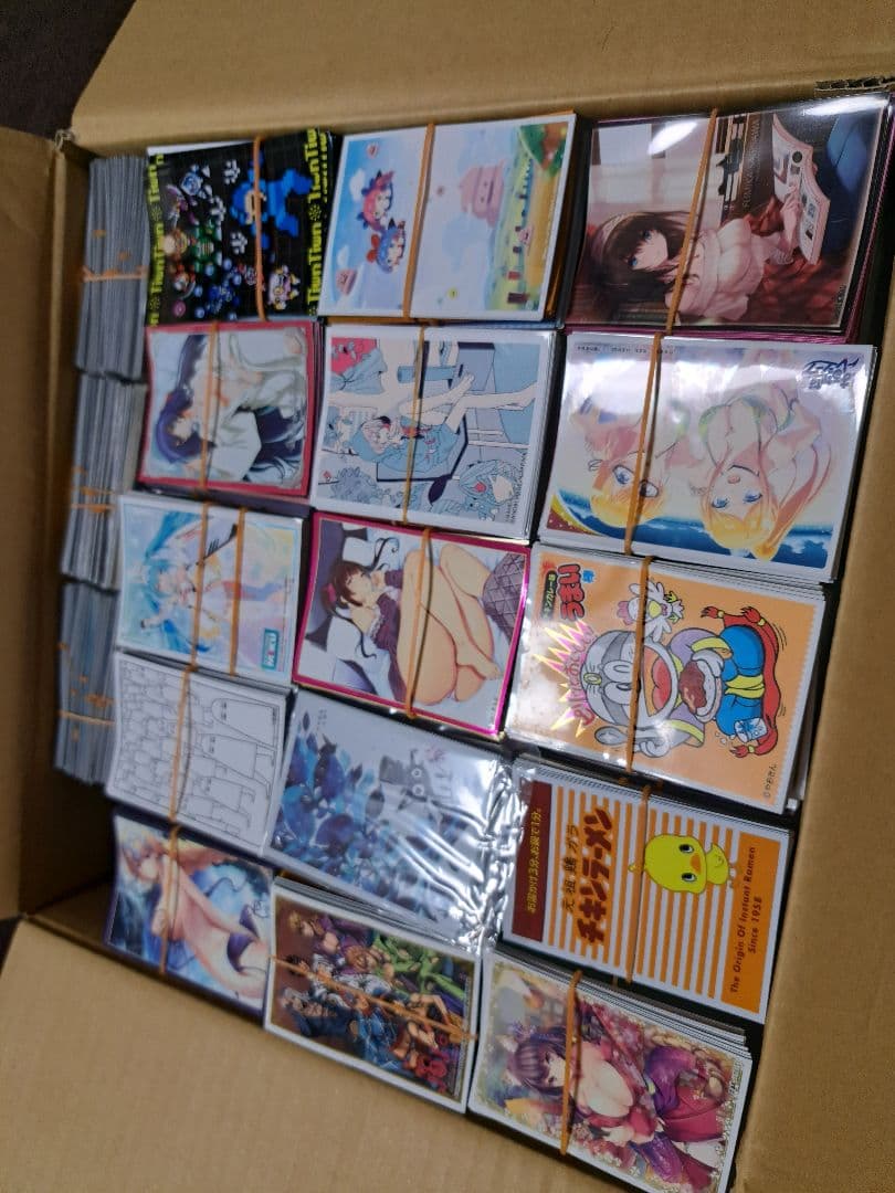 キャラスリーブ まとめ 大量 超大量 無地なし スリーブ カードプロテクター