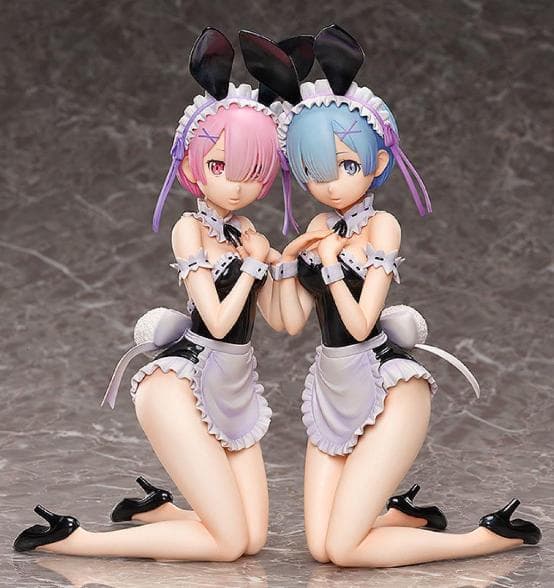 Re ゼロから始める異世界生活 レム ラム 生足バニー  セット
