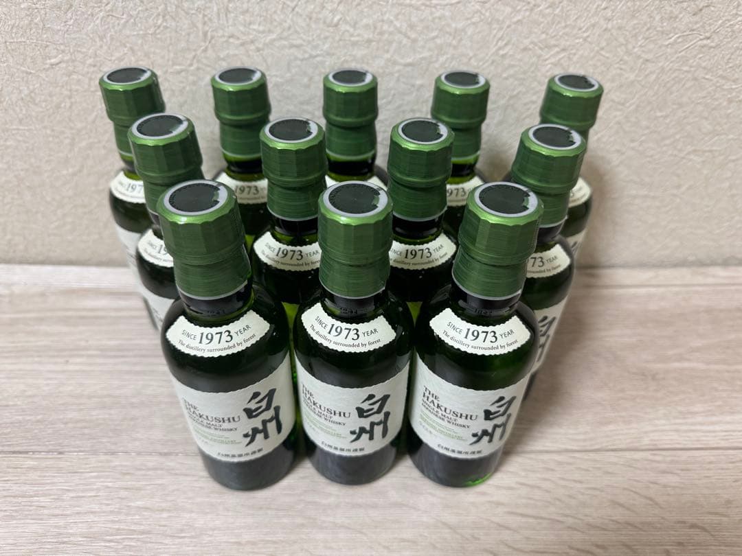 ちびボスさん専用　ウイスキー白州　180ml　18本セット