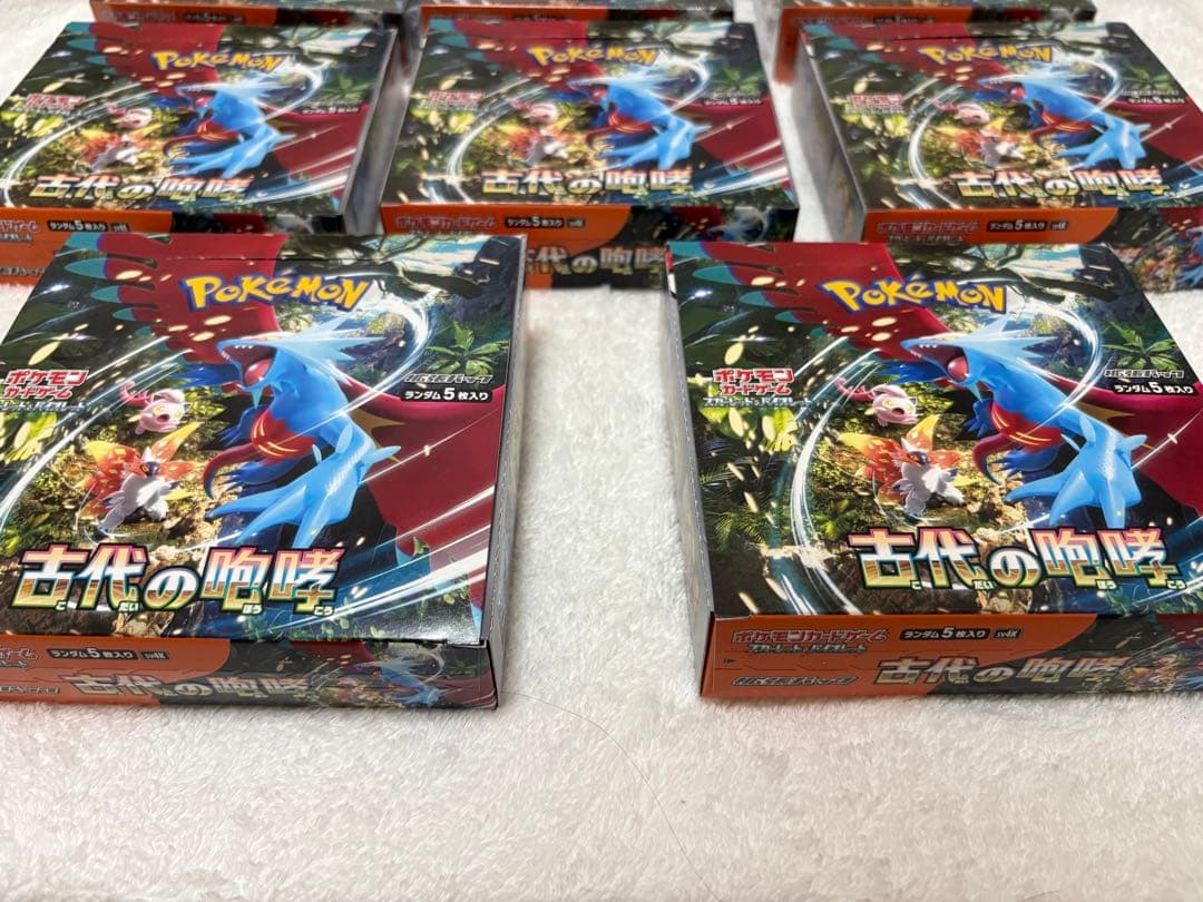 ポケモンカードゲーム 古代の咆哮　8ボックス