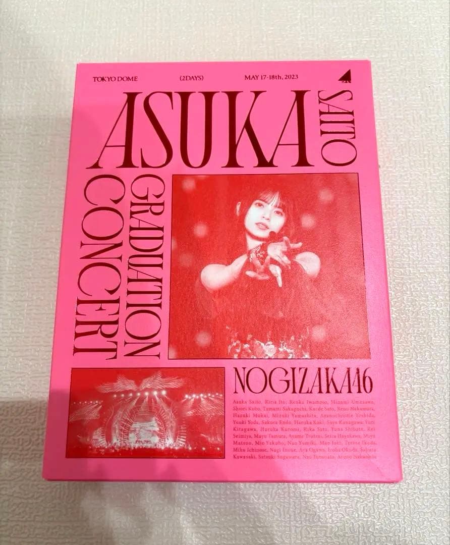 DVD盤　乃木坂46/NOGIZAKA46 ASUKA SAITO卒コン