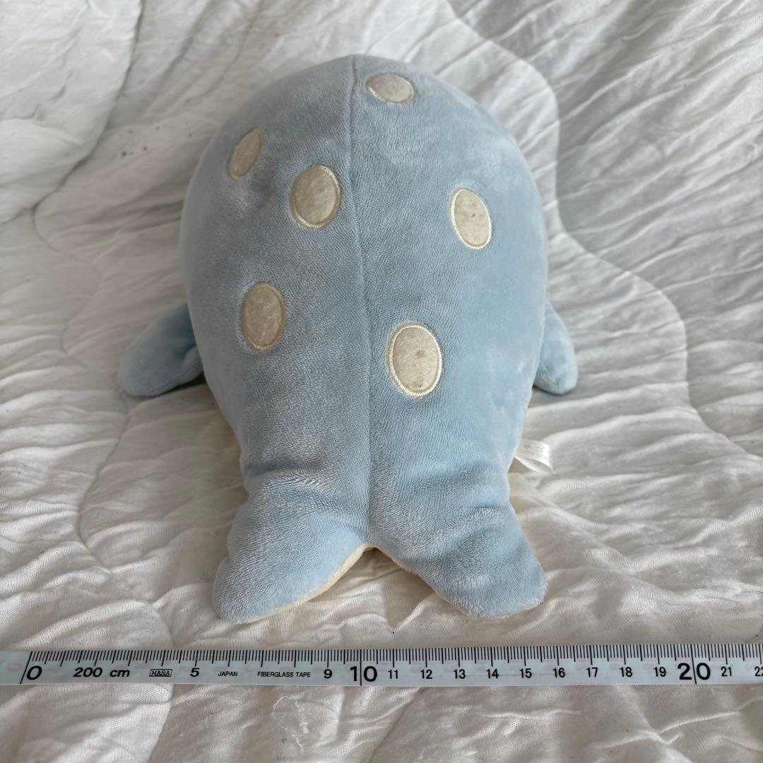 希少　まめゴマ　水色(あまゴマ) ぬいぐるみ