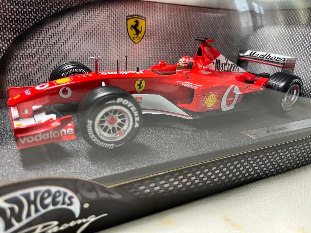 Hot Wheels F2002 ミニカー ミハエル・シューマッハ