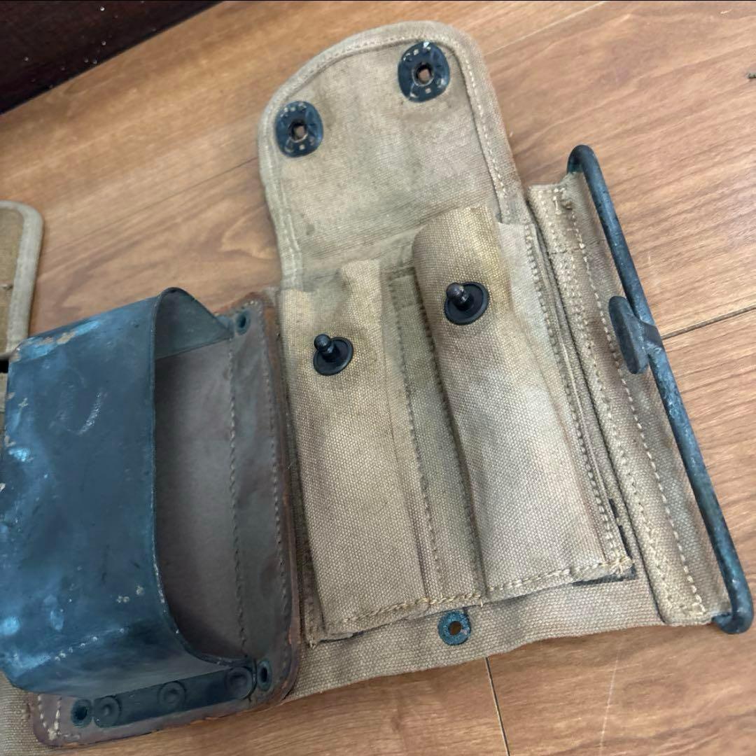 米軍　実物　WW1 WW2 M1918 BARガンナーベルト 送料無料