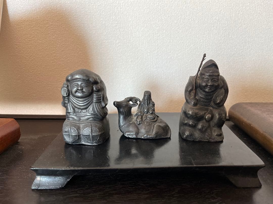 福の神の彫刻セット