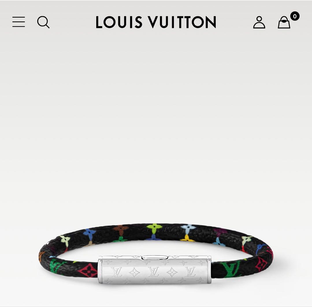 LOUIS VUITTON 花柄バングル・リストバンド　村上隆　２本セット