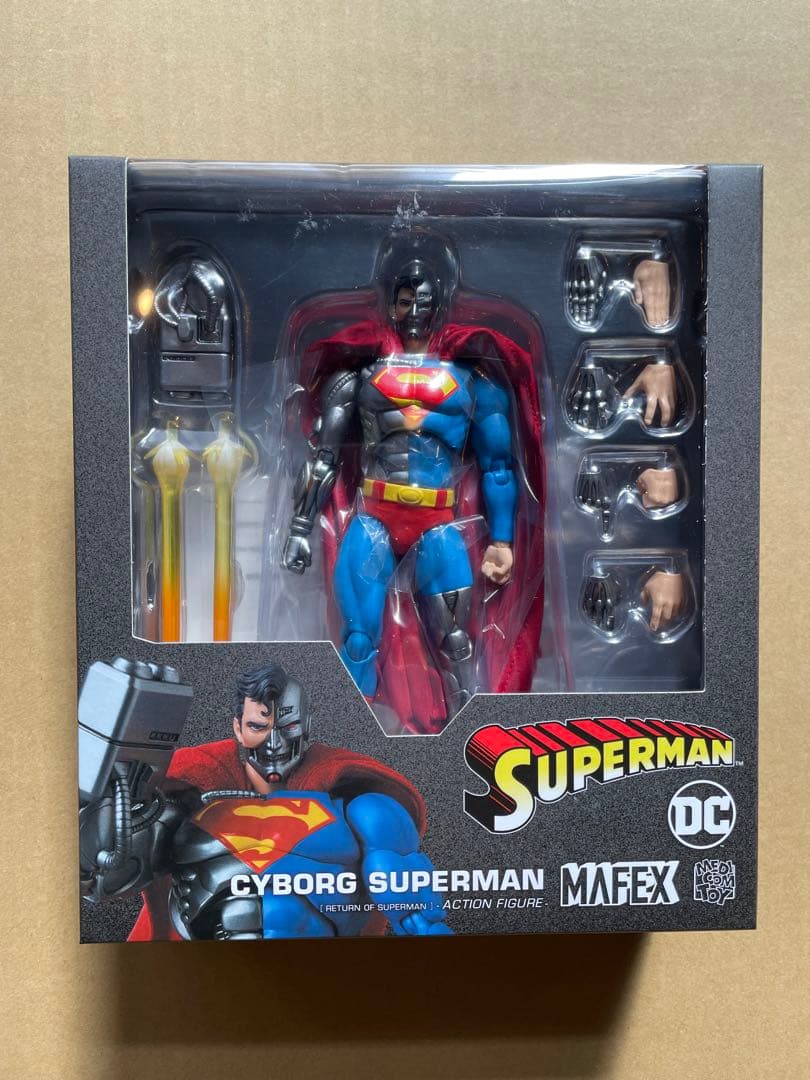 アメコミ MAFEX No.164 CYBORG SUPERMAN RETURN OF h