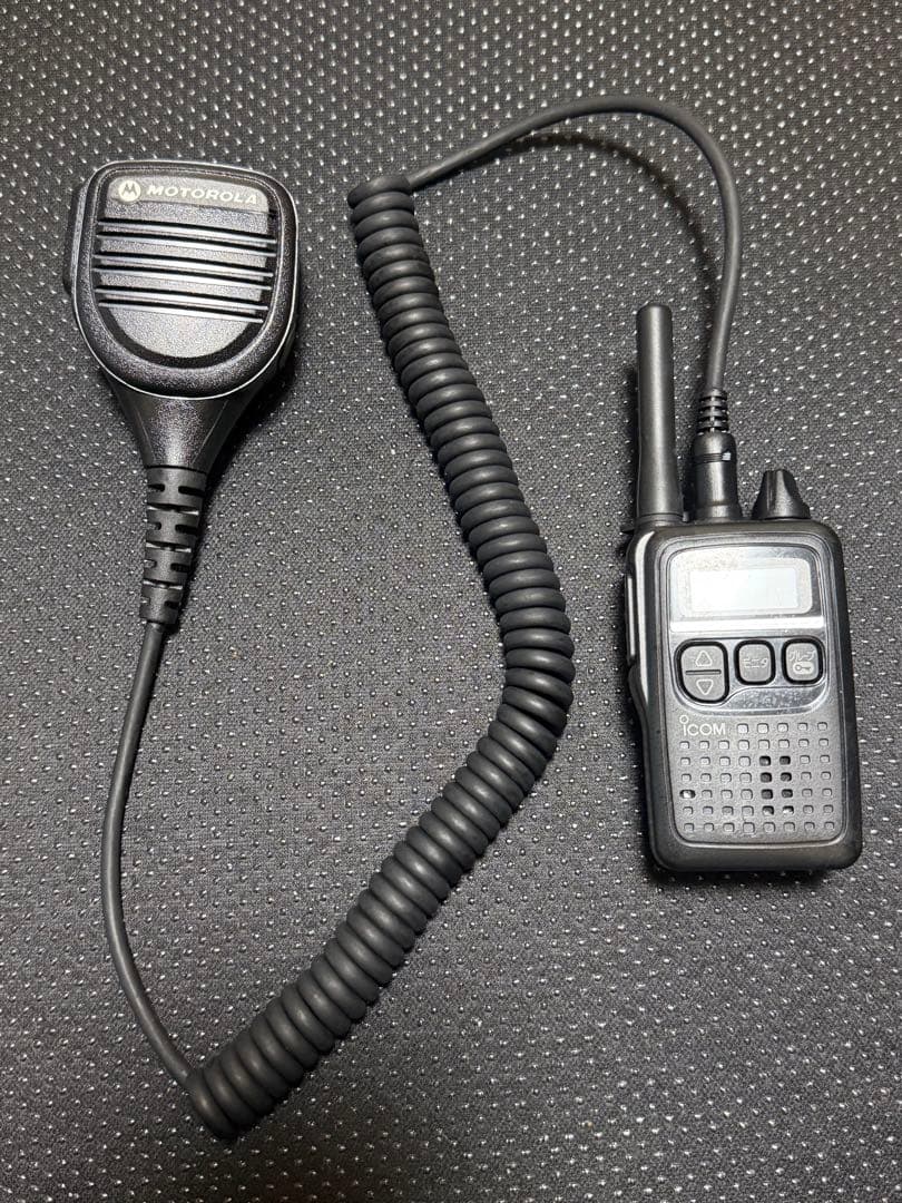 ICOM IC-4300 トラスト別注　モトローラバンドマイク付