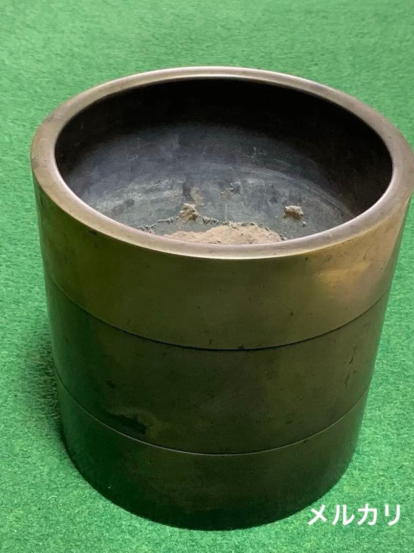 金属工芸品　手焙り　火鉢