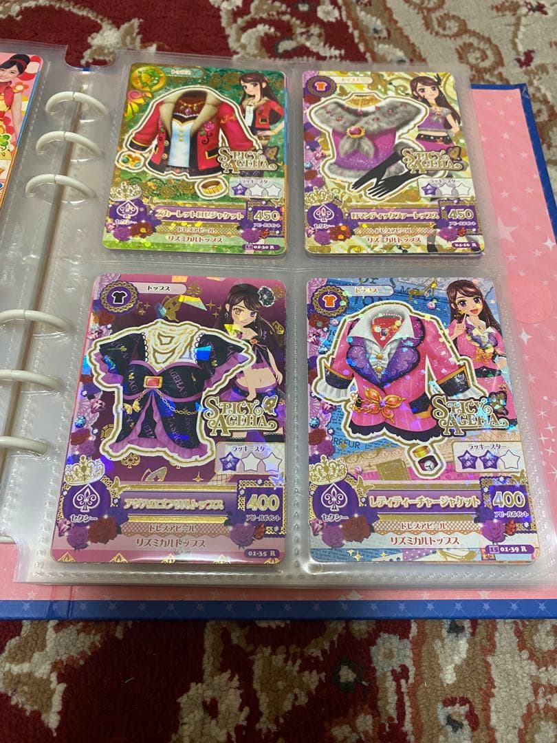 アイカツカード　 セクシー107枚➕アクセ18枚　計　125枚　 値下げ中