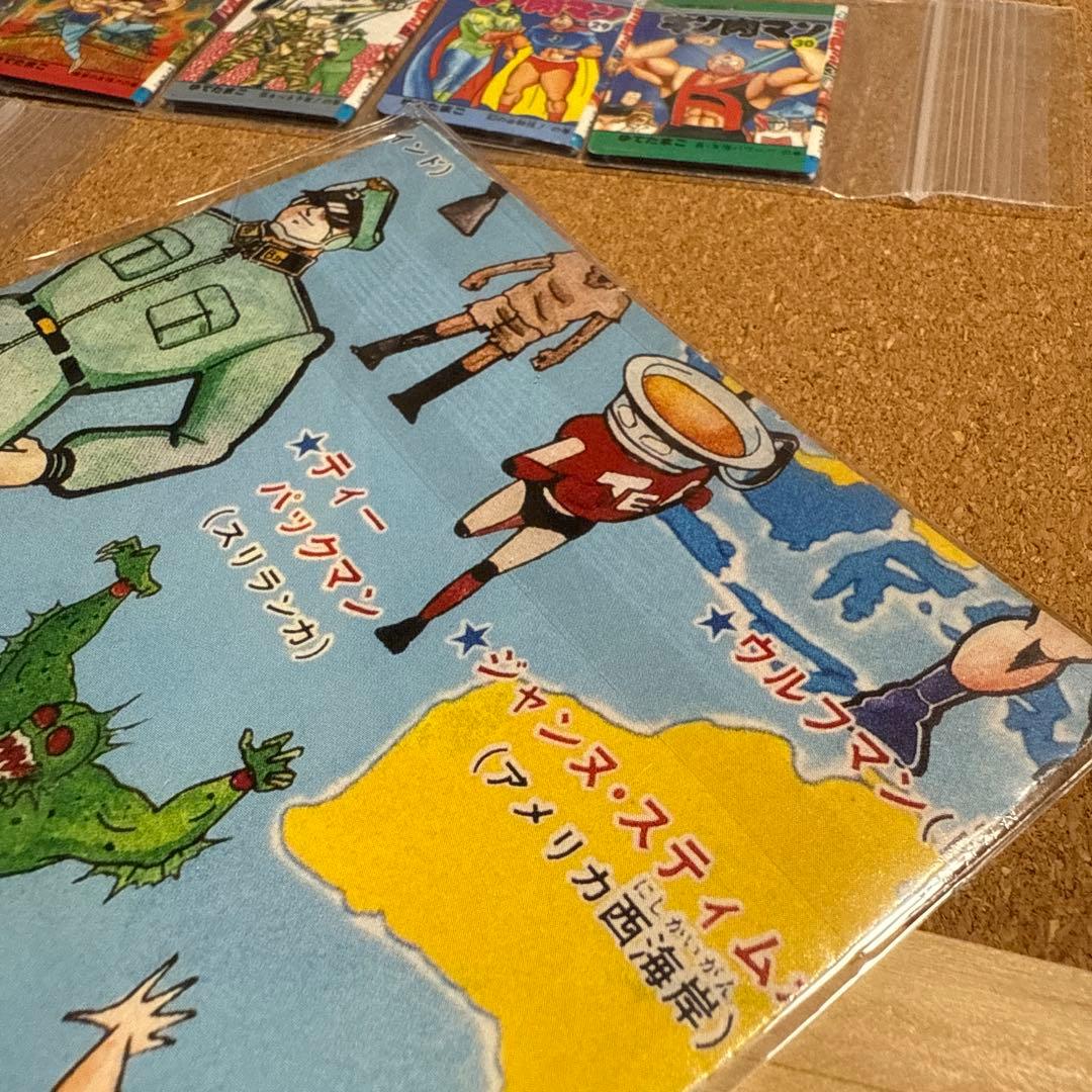 【レア】キン肉マン 旧作表紙コミック型マグネット　 全36巻　ミニポスター付き