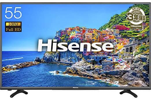 ハイセンス 55V型 液晶 テレビ