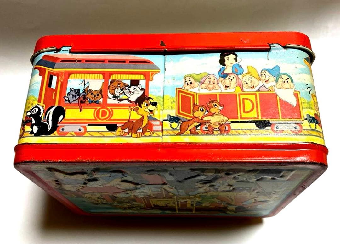 【希少】ディズニー　Disney アラジン社製　1970年代ランチボックス