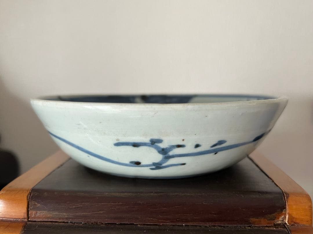 古美術　染付小皿　小鉢 共箱　XG44-6