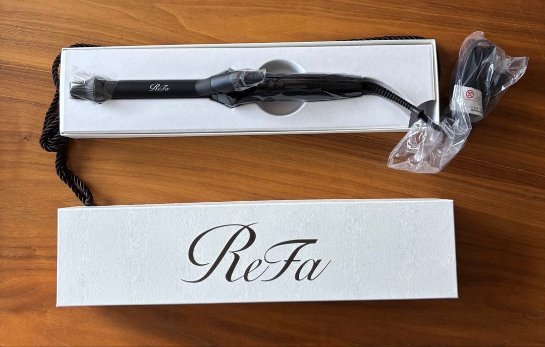 19mm」リファ ReFa カールアイロン プロ 黒