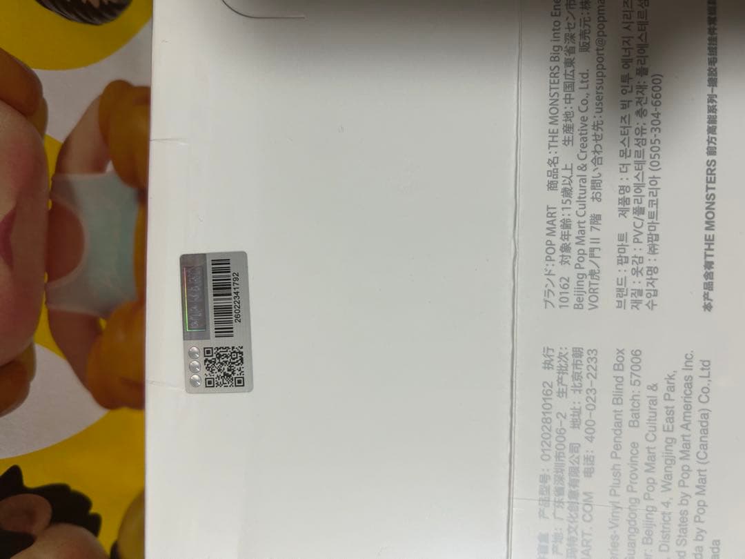 【正規品 】 POPMART LABUBU Big into Energy