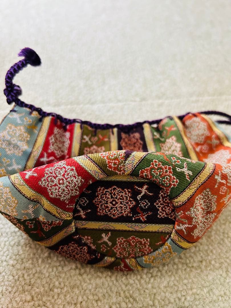 未使用品　輪島塗　老松茶入　仕服セット