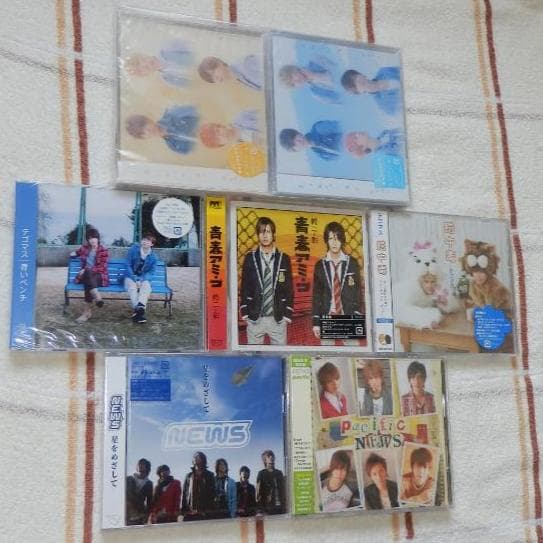 ★５７枚❤️NEWS初期などDVD★CDテゴマス★大量セット新品有★帯付き多数