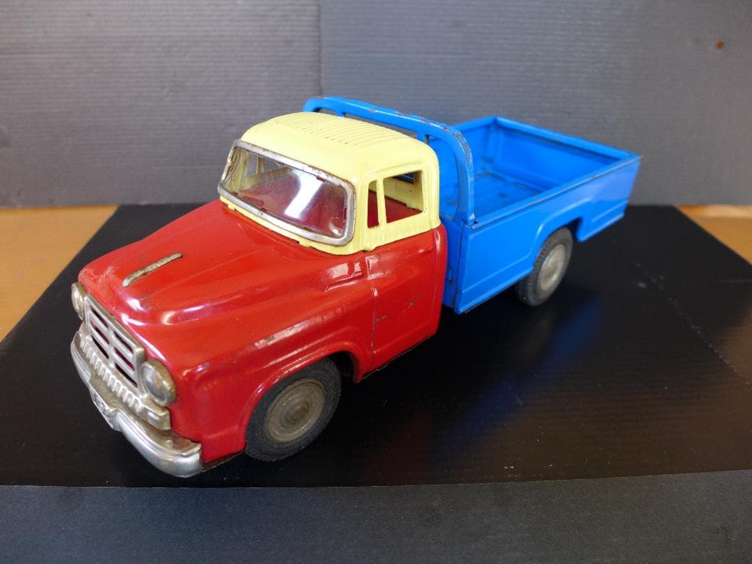 時代物　ニッサンジュニアトラック　ブリキ自動車　米沢玩具　日本製　昭和レトロ
