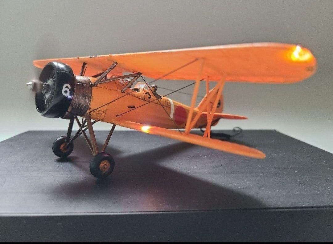 tomoya 九五式中間練習機(赤とんぼ) リアルモーターライズ完成品